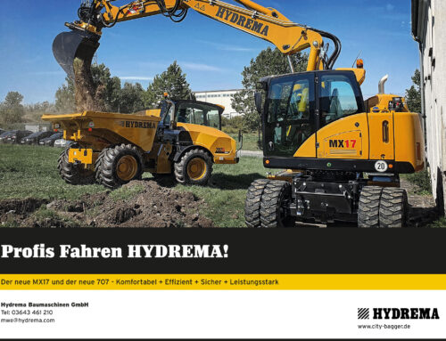 Profis fahren HYDREMA!